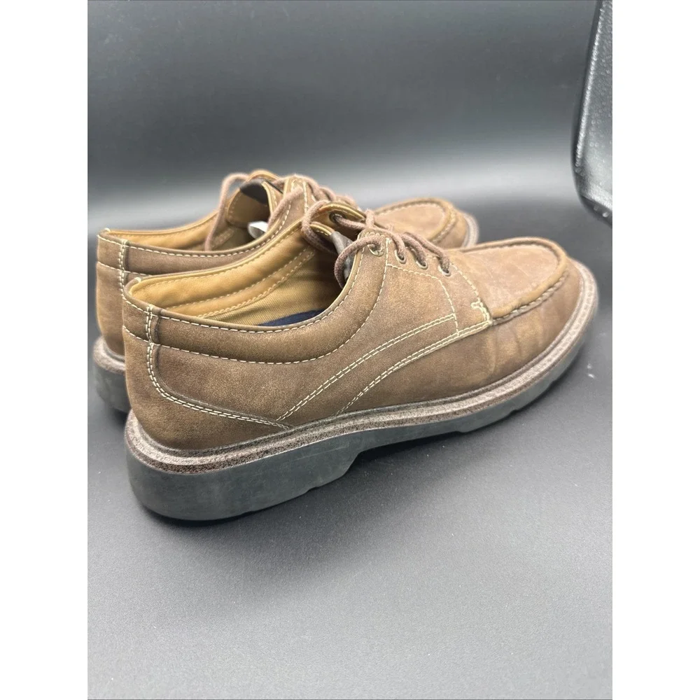 Dockers Men's Size 10 M Brown Oxford Lace Up Comfort Dress Casual Shoes Loafer